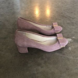 Michael Kors Pink Block Heels Size 7